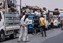 صورة عودة عكسية إلى مناطق الشمال السوري